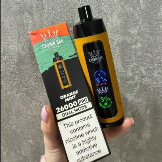 Alfakher 阿尔法赫 Crown Bar 26000口 一次性电子烟 