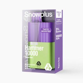 雪加大板砖Snowplus Hammer 10000口 正品海外版 16ml大容量一次性电子烟