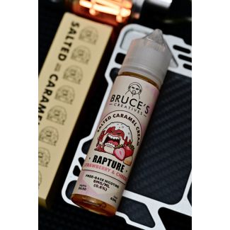 Bruce's  海盐焦糖奶霜:沉醉(草莓芝士)60毫升6毫克 大烟雾烟油