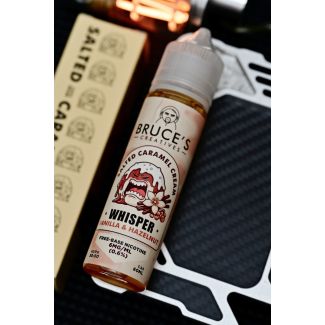 Bruce's  海盐焦糖奶霜:轻语(香草榛子) 60毫升6毫克 大烟雾烟油