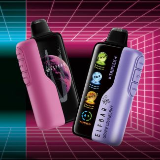 ELFBAR TRIPLEX 30000口 20毫克，可调节酸 甜 冰度 俄版 一次性电子烟
