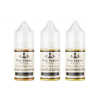 正品 美国Five Pawns 五子棋 30毫升 30毫克 尼古丁盐烟油