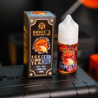 Bruce's 胡子油  劲爽柠檬茶  30毫升30毫克 尼古丁盐烟油【冰爽加凉特调版】