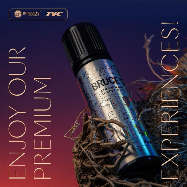 Bruce's 胡子油 60毫升 6毫克 大烟雾烟油